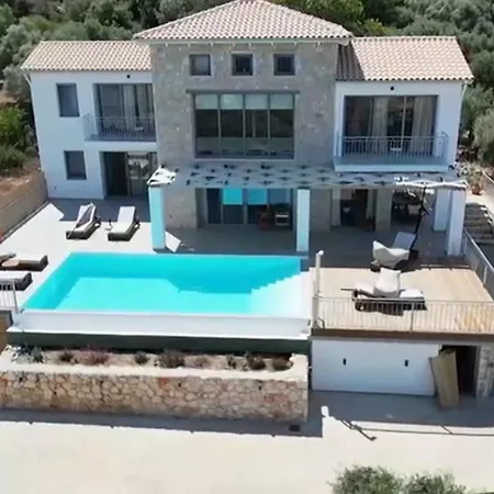 Tsakmakis - Luxury - Panoramic Sea View Lefkada Вилла