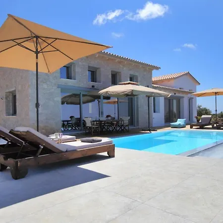 Tsakmakis - Luxury - Panoramic Sea View Lefkada 빌라 *