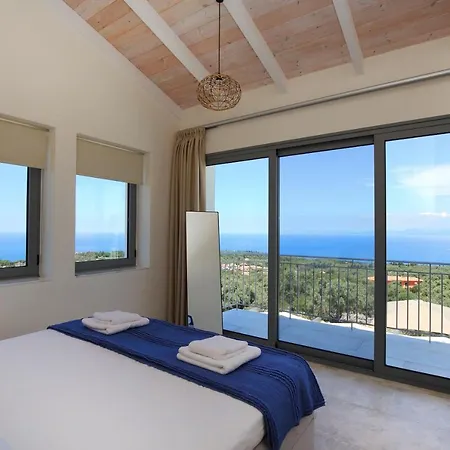 Tsakmakis - Luxury - Panoramic Sea View Lefkada Vilă *