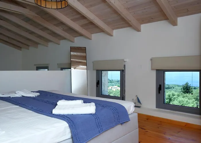 Tsakmakis - Luxury - Panoramic Sea View Lefkada Villa *