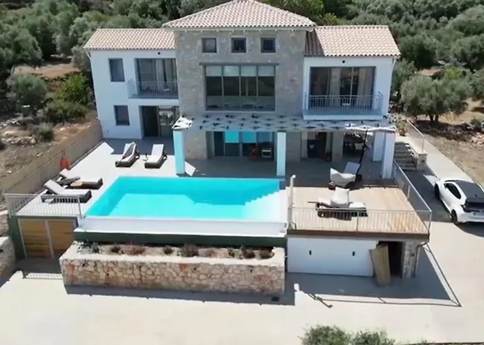 Tsakmakis - Luxury - Panoramic Sea View Lefkada Villa