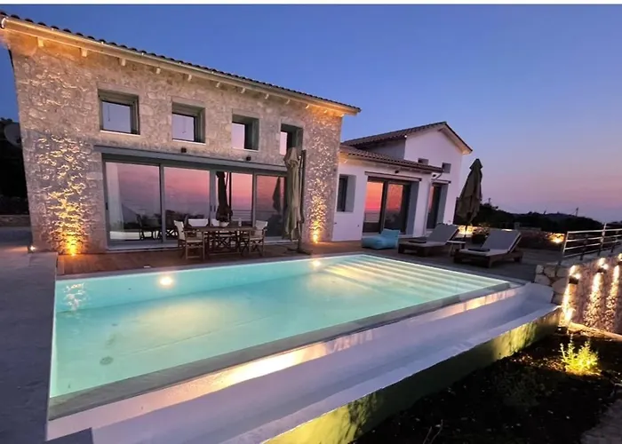 Tsakmakis - Luxury - Panoramic Sea View Lefkada * Tsoukaládhes